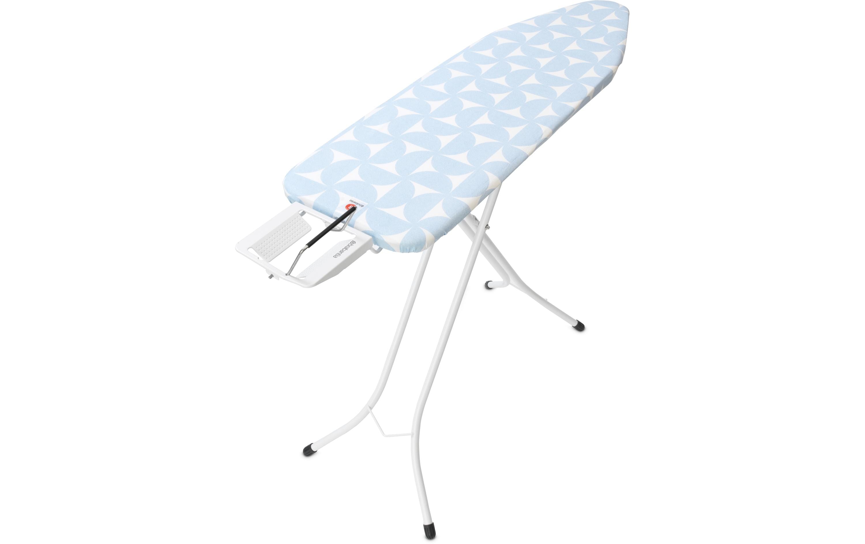 Brabantia Bügeltisch Fresh Breeze mit Dampfbügeleisenablage Solide, 124 x 38