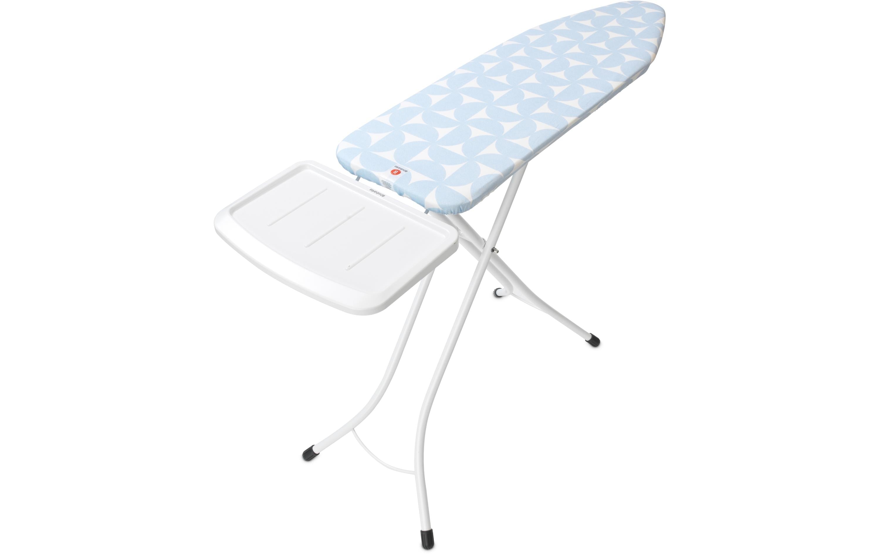 Brabantia Bügeltisch Fresh Breeze mit Dampfstationsablage Solide, 124 x 38