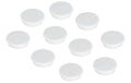 FRANKEN Magnete, 24 mm, 10 Stück, weiss