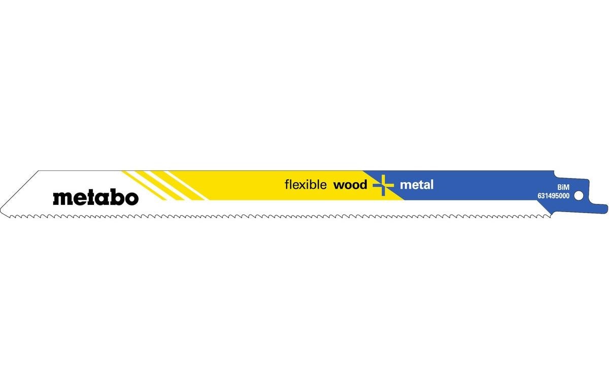 Metabo Säbelsägeblätter Holz/Metall S 1122 VF BIM 5 Stk.