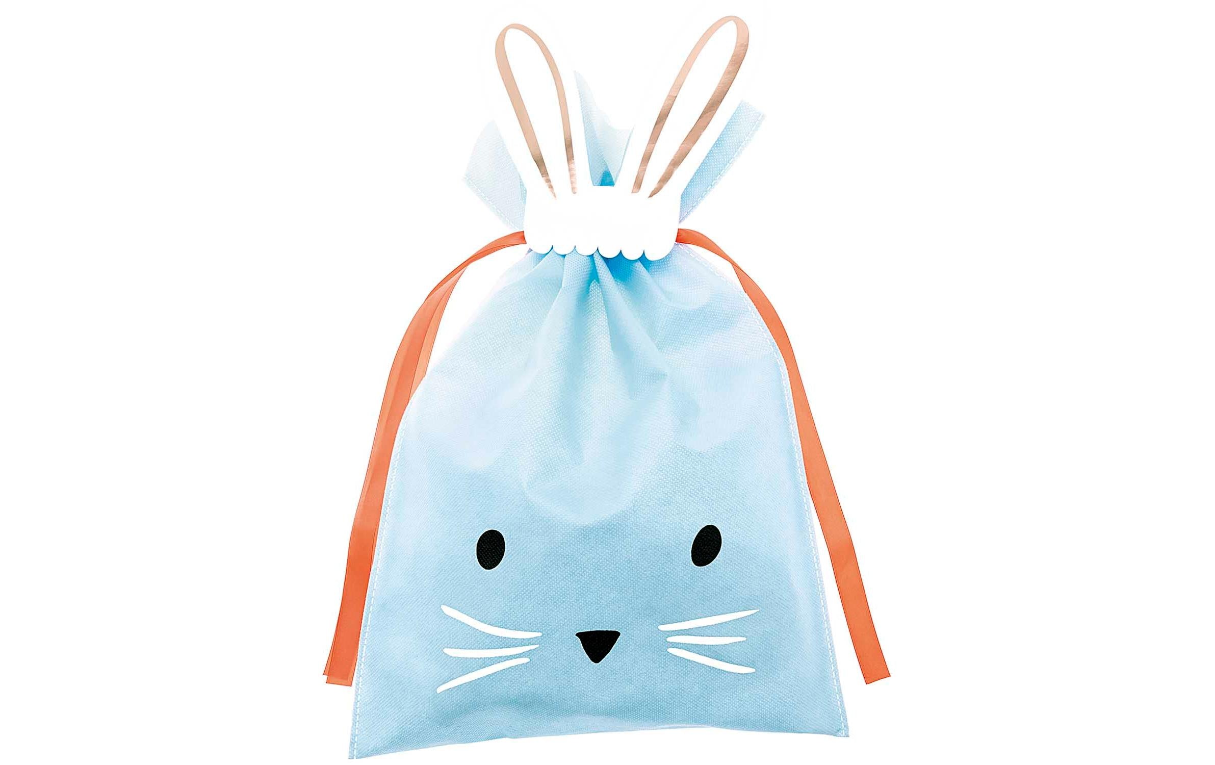 Rico Design Geschenktüte Hase gross hellblau, 30 x 45cm