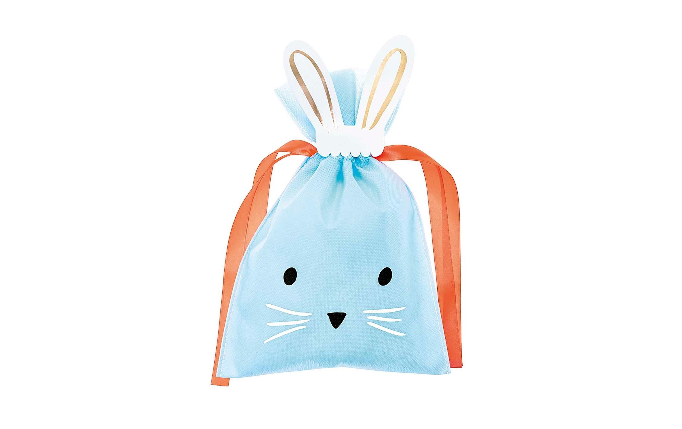 Rico Design Geschenktüte Hase klein hellblau, 20x30cm