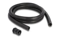 Delock Kabelschutzschlauch, 2mx21.2mm PG16, Schlauchverschraubung Set, schwarz