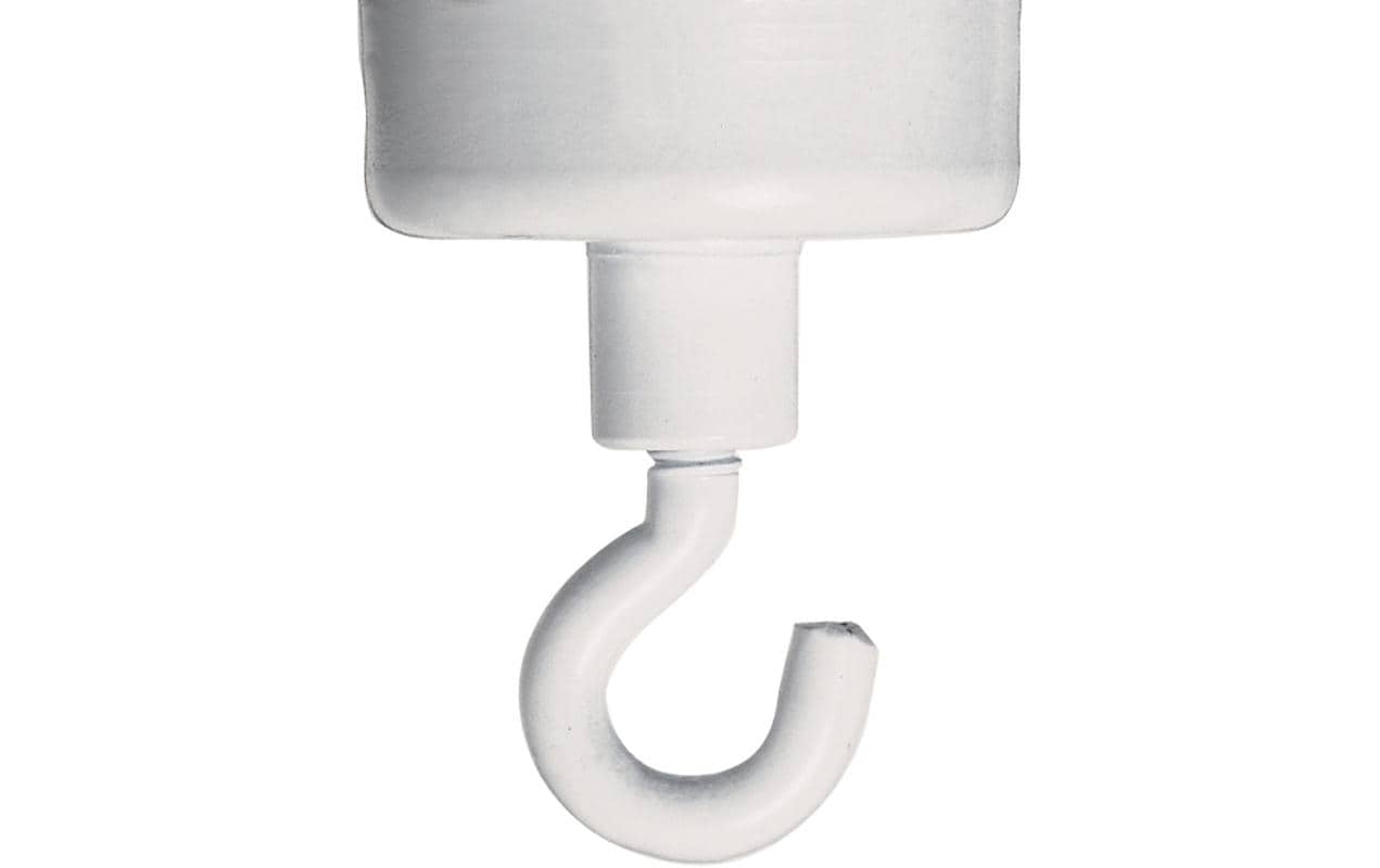 FRANKEN Hakenmagnet, 37 mm, weiss 4 Stk.