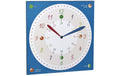 TFA TICK & TACK Kinder-Lernuhr blau, FS-NEUTR