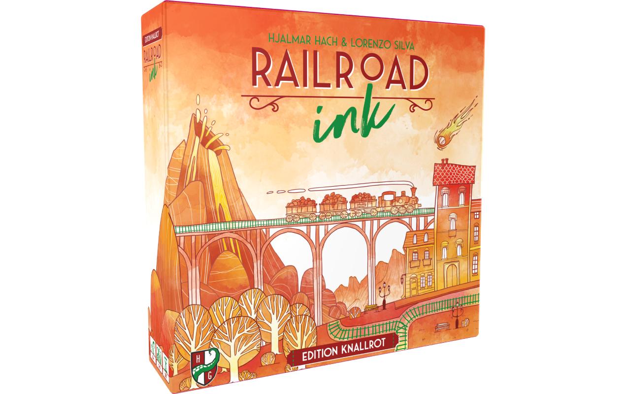 Railroad Ink Knallrot