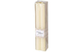 Boltze Stabkerze Melia 4 tlg. 20cm, D 2cm, Paraffin, creme