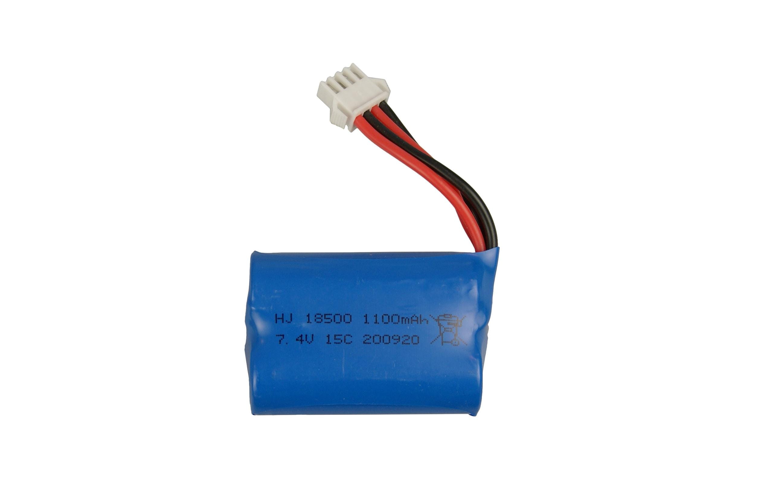 Amewi Akku Li-Ion 7.4V 1100mAh für Boote 55x37x19mm