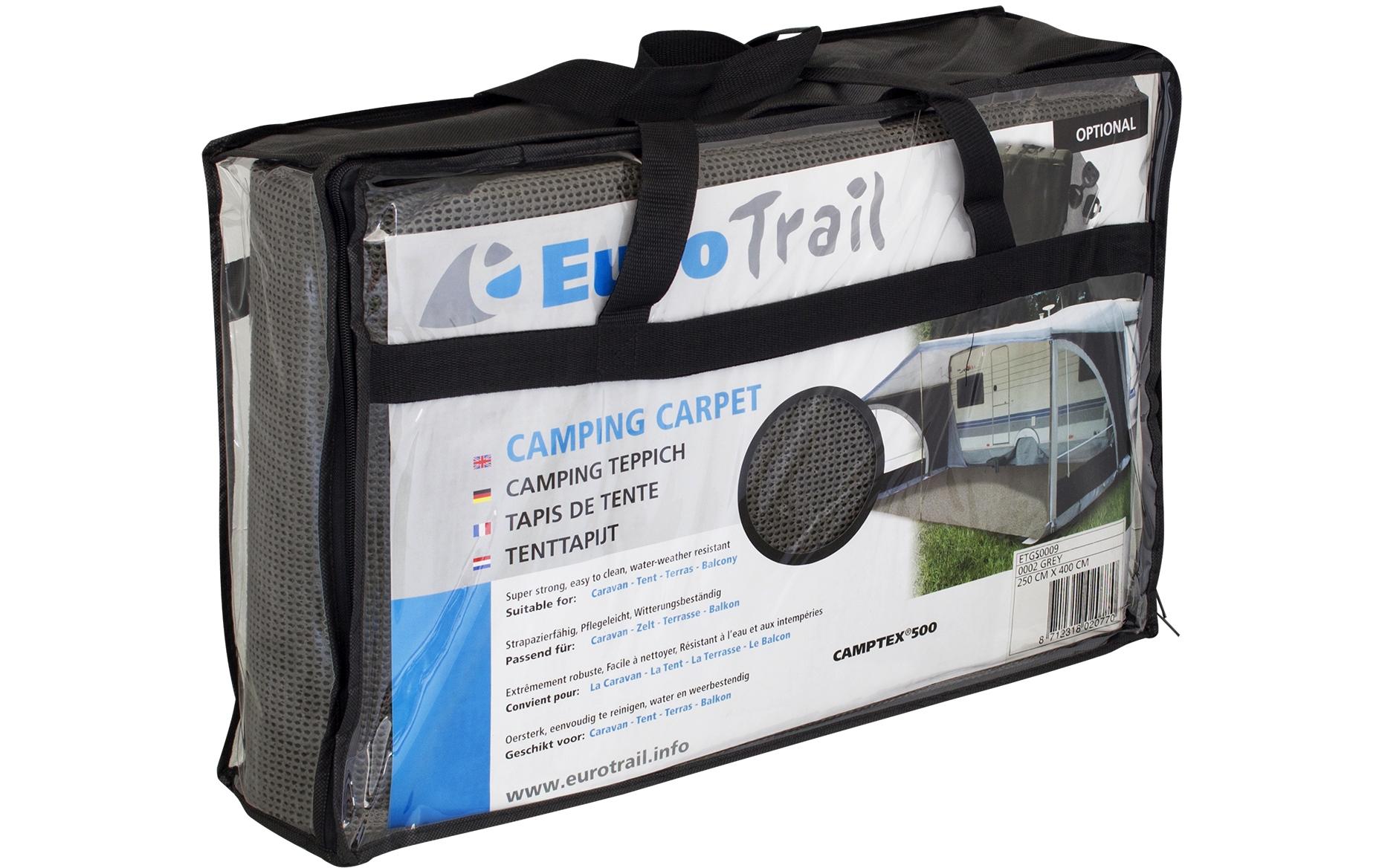 Camptex Zeltteppich Charcoal