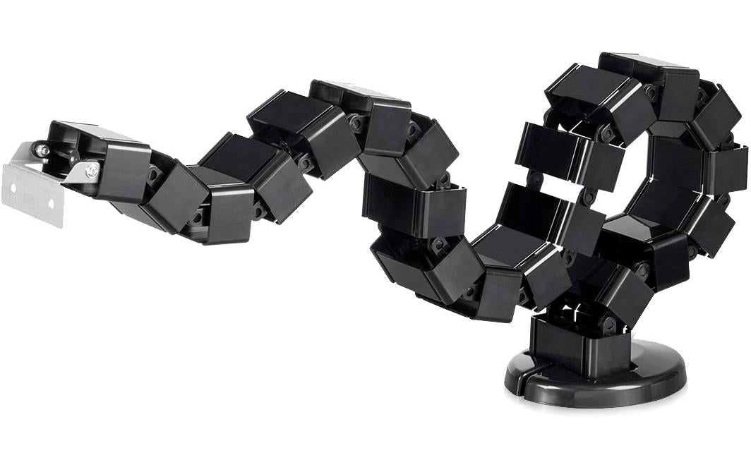 ICY BOX Kabelmanagement 124cm, 30 Segmente