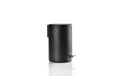 Zone Treteimer Rim schwarz Volumen: 3L, Aluminium, ABS