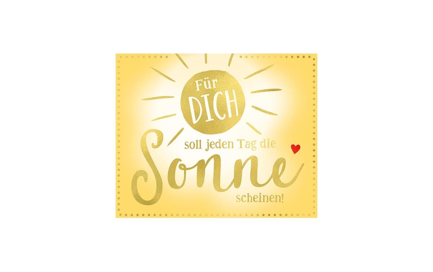 Depesche Wunscherfüller Soundbox Sonne 9.5x11.2x3.5cm, Karton