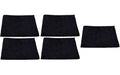 Edi Baur Mikrofasertuch Black&White 5er Pack, schwarz, 40x40cm