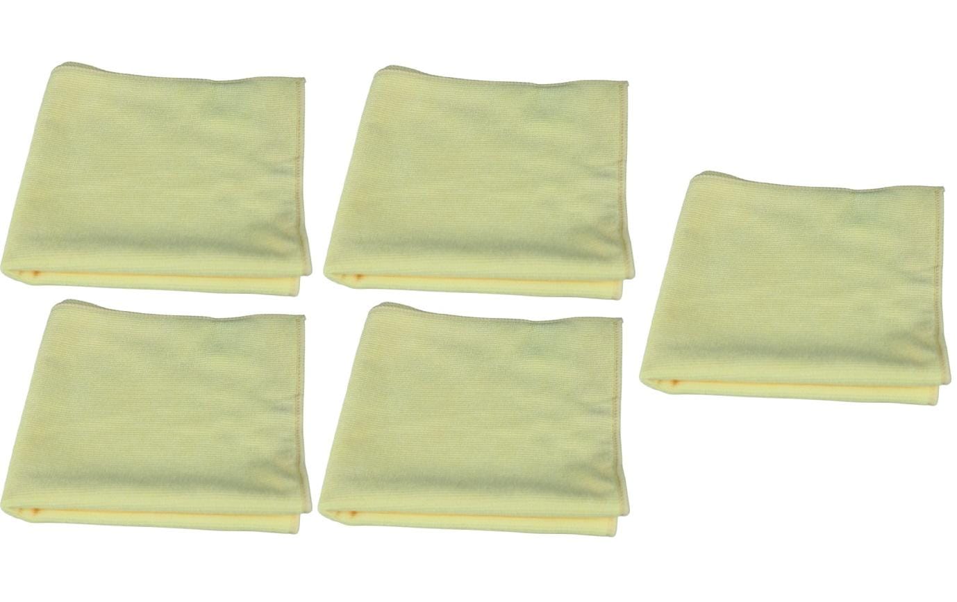 Edi Baur Mikrofasertuch Long Life 5er Pack gelb, 40x40cm