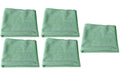 Edi Baur Mikrofasertuch Long Life 5er Pack grün, 40x40cm