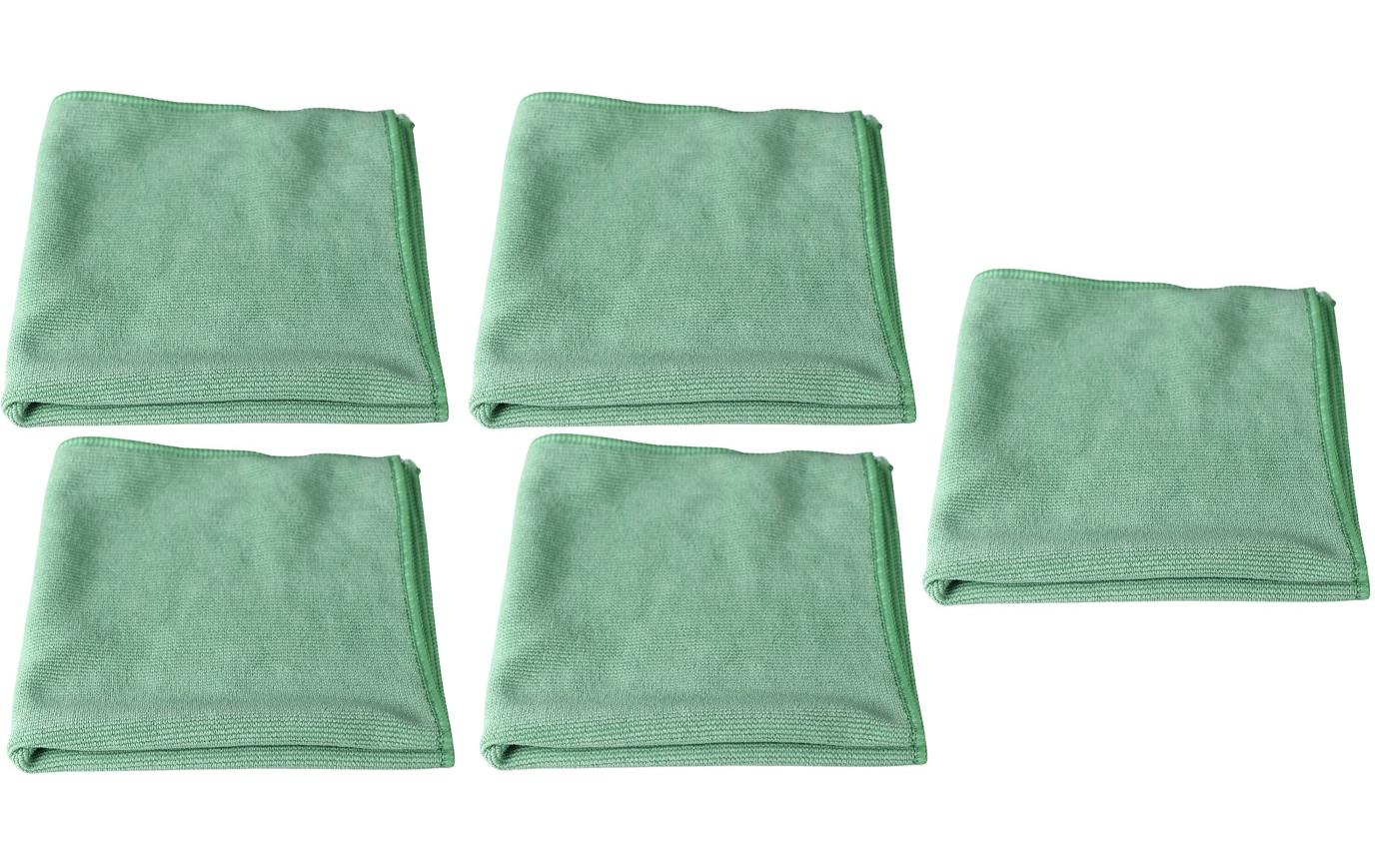 Edi Baur Mikrofasertuch Long Life 5er Pack grün, 40x40cm
