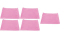 Edi Baur Mikrofaser Waffeltuch 5er Pack rosa, 40x40cm