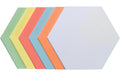 FRANKEN Moderationskarten Wabe 190 x 165 mm, sortiert, 250 Stück