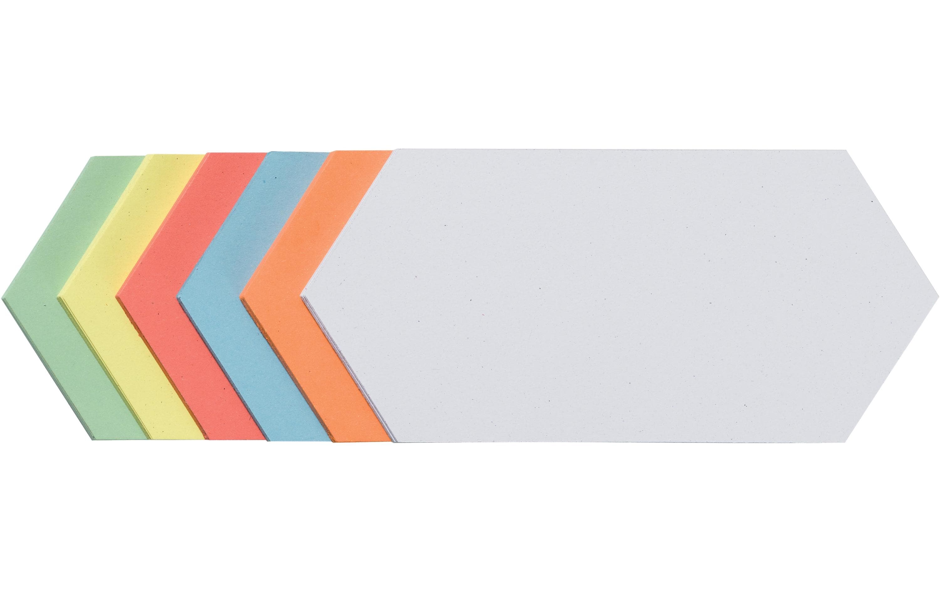 FRANKEN Moderationskarten Rhombus 200 x 95 mm, sortiert, 250 Stück