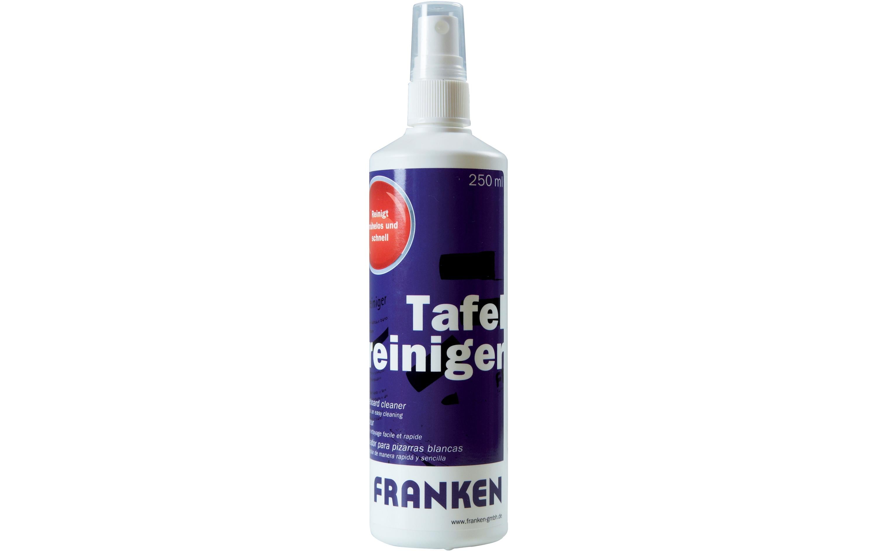 FRANKEN Tafelreiniger für Schreib- Magnettafel, 250 ml