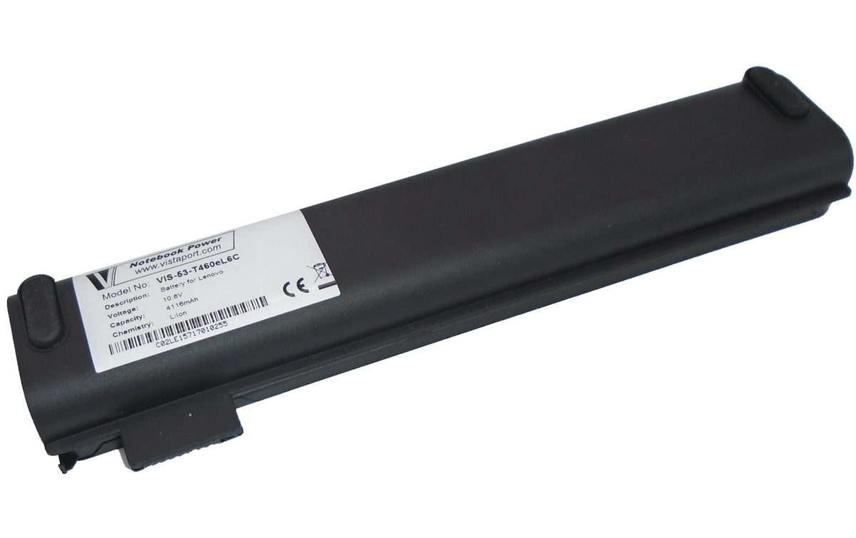 Vistaport Notebook Batteries für Lenovo Thinkpad T470 T480 T570 T580 10.8V 4116mAh