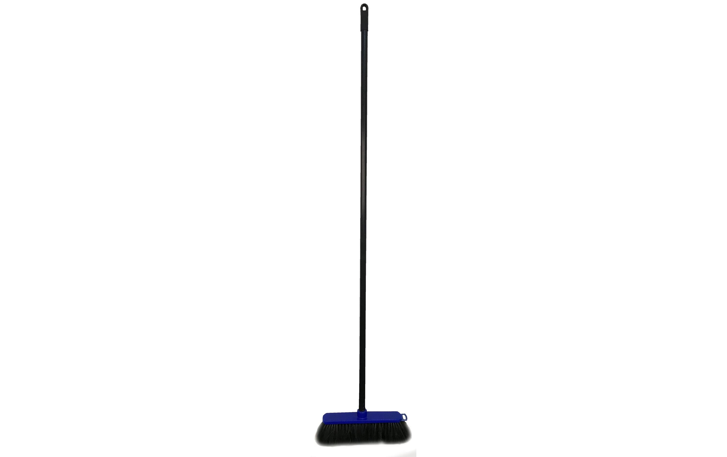 Edi Baur Bodenwischer Profi 27cm blau Teleskopstiel 79-142cm, Rosshaarmischung