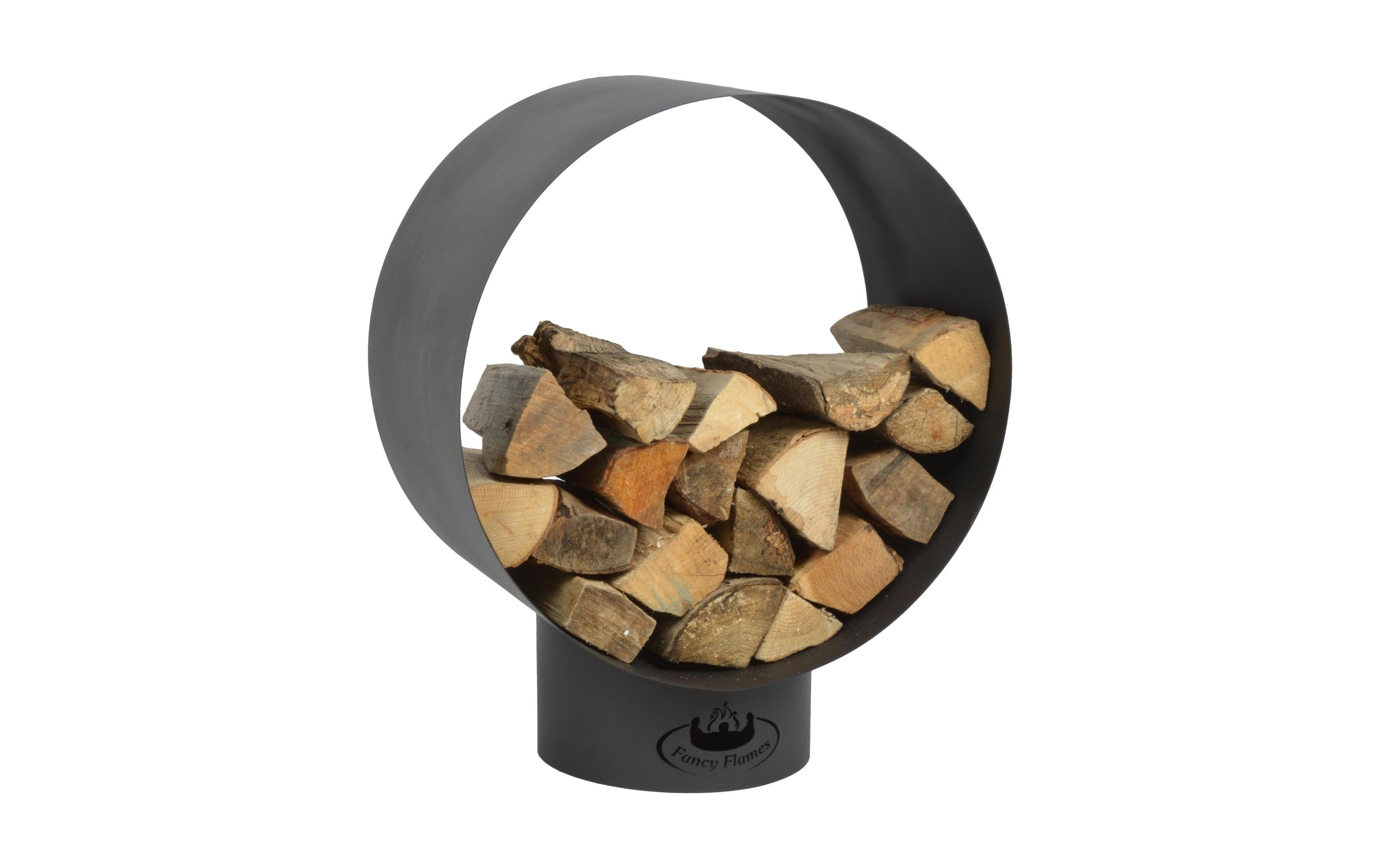Holzlager rund 58,2 x 38,0 x 72,0 cm