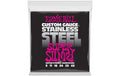 Ernie Ball 2248 Slinky Stainless Steel E-Gitarren Saitensatz, Super 09-42