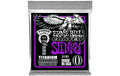Ernie Ball 3120 Slinky Coated Titanium E-Gitarren Saitensatz, Power 11-48