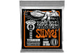 Ernie Ball 3122 Slinky Coated Titanium E-Gitarren Saitensatz, Hybrid 09-46