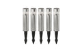 EGLO SOLAR Set 5x Leuchten, Edelstahl Solar / inkl.  5x LED 0,06W