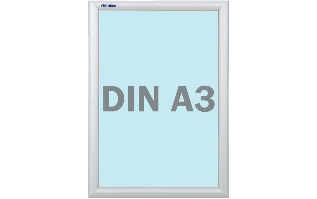 FRANKEN Wechselrahmen Outdoor, A3 selbstklebende Informationsrahmen