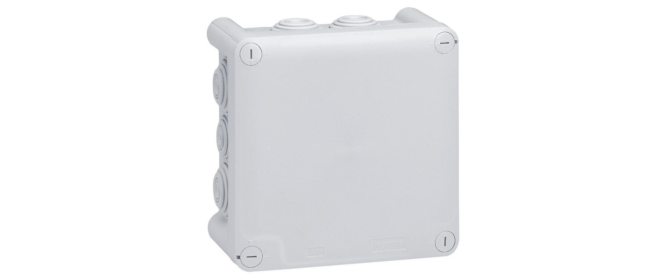 Legrand Plexo AP-Abzweigdose nass IP55 130x130x81mm, grau