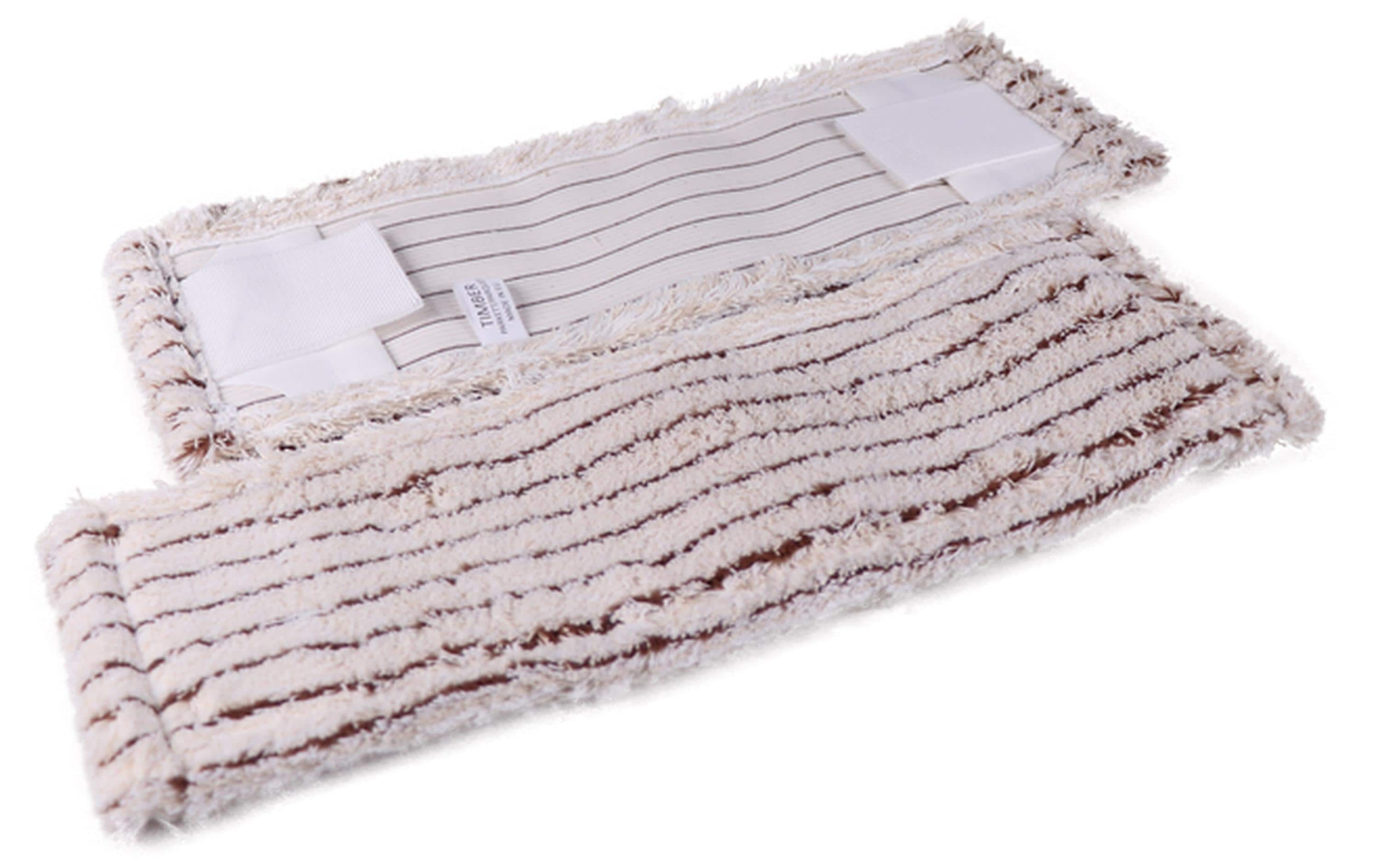 Edi Baur Taschenmopp TIMBER 40cm, Bamwolle, Polyester