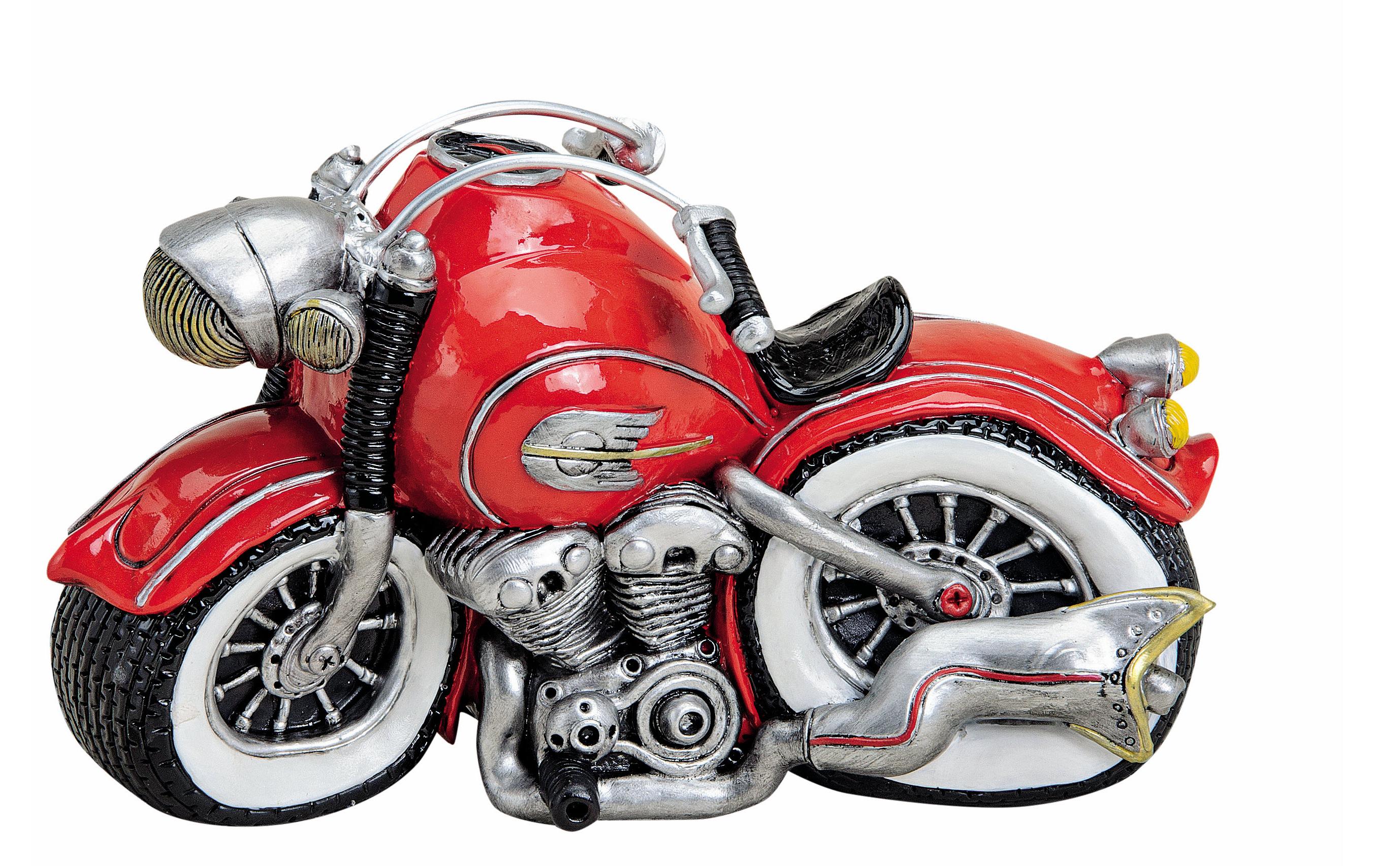 Spardose Motorrad aus Poly B21xT10xH13cm