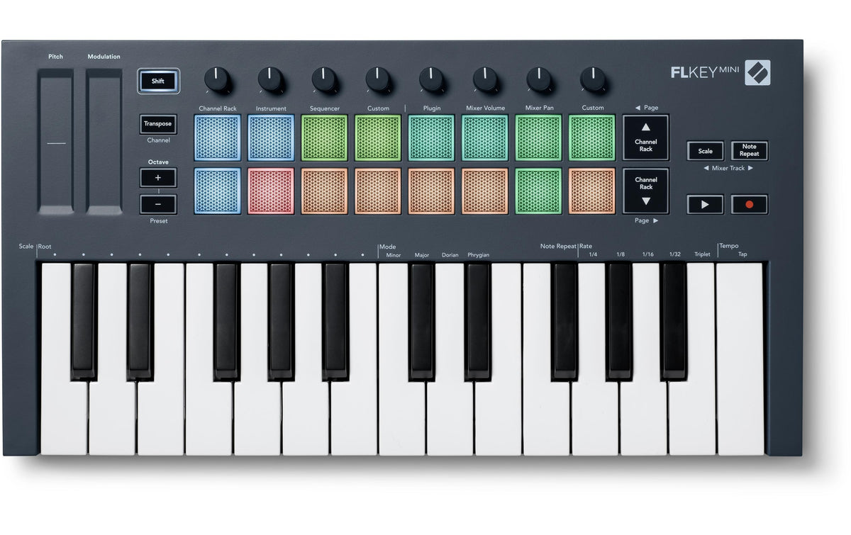 Novation FLkey Mini 25-Minitasten USB-Midi Keyboard