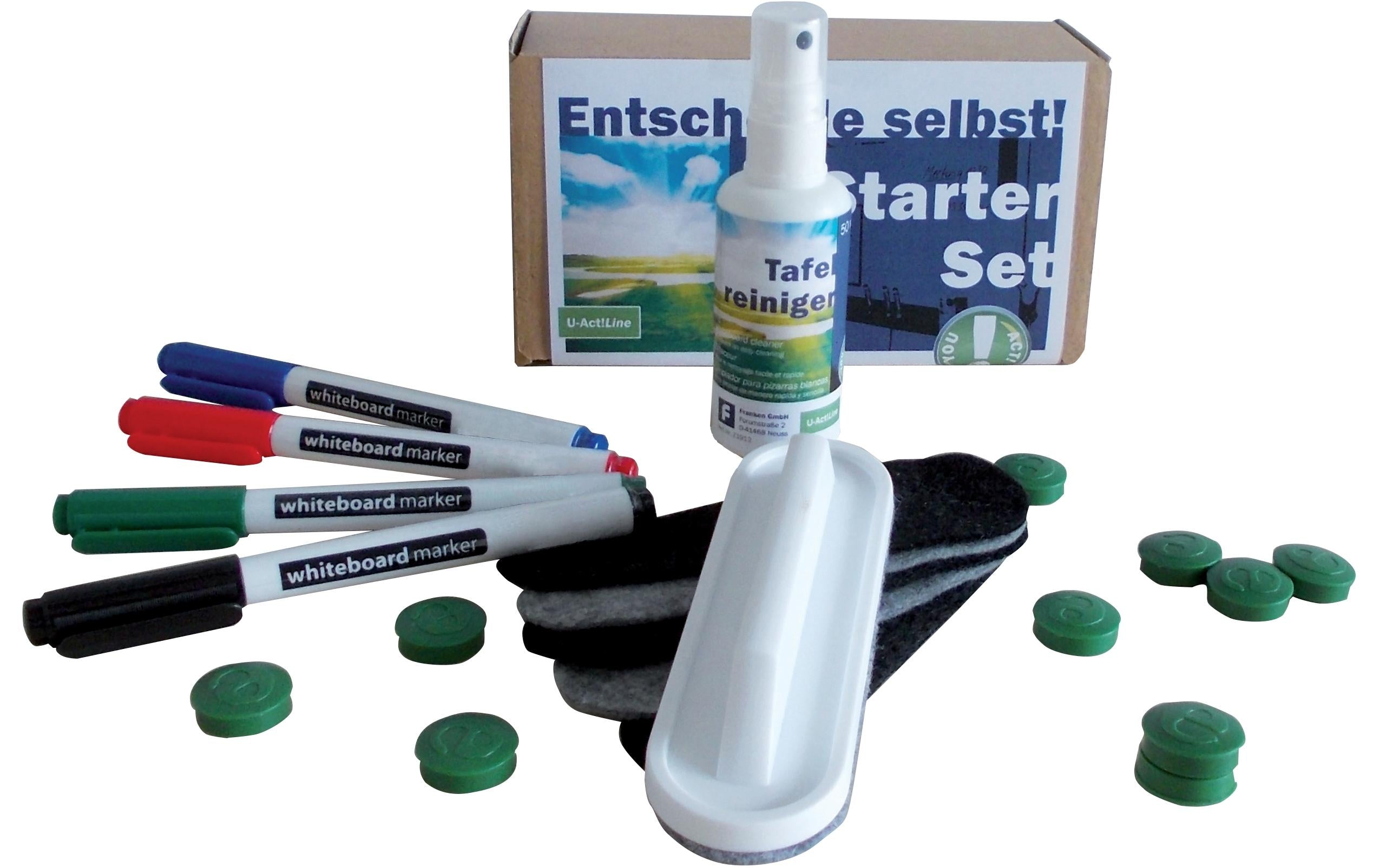 FRANKEN Starter-Set U-Act! Line für Whiteboards, 250 ml