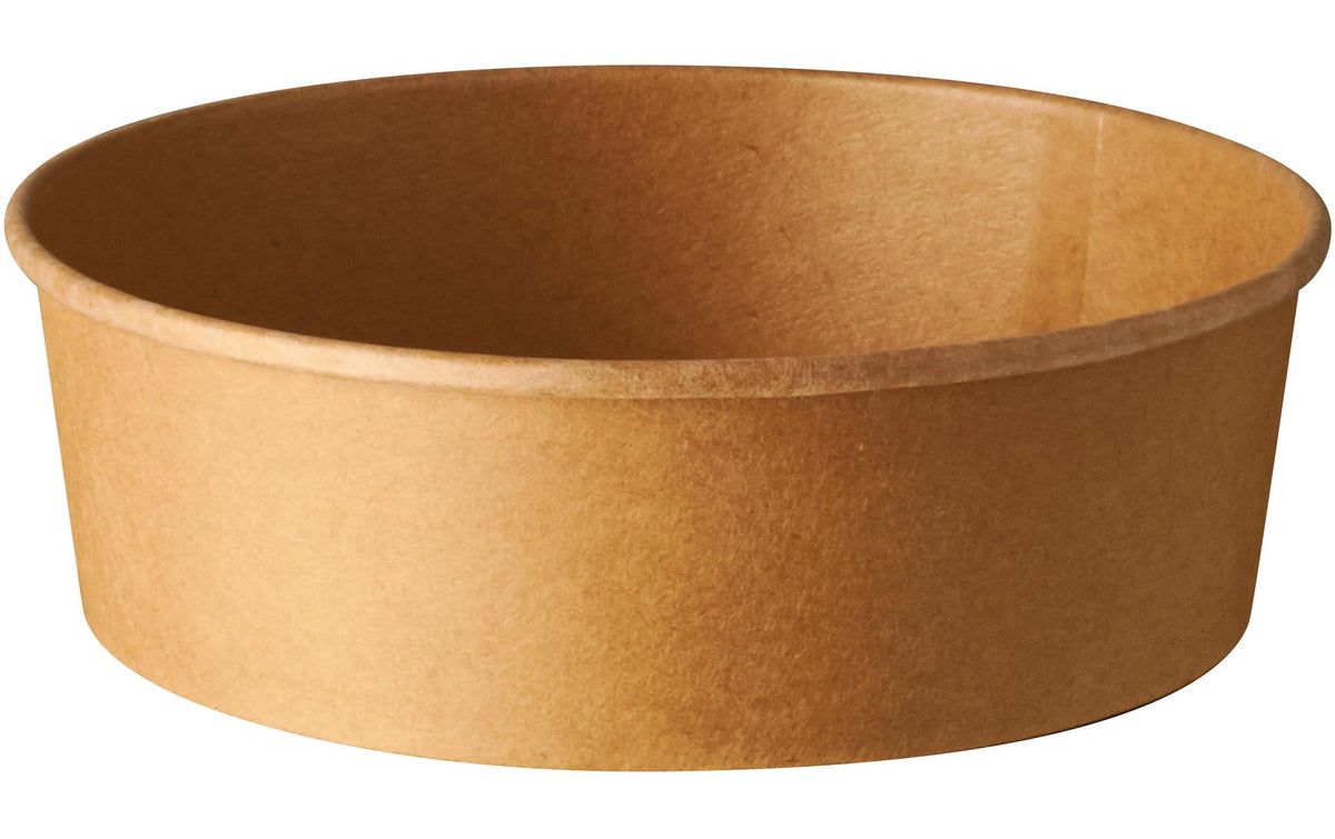 Papstar Salatschalen pure 500 ml rund 50 Stück, Pappe FSC 15x4.6cm