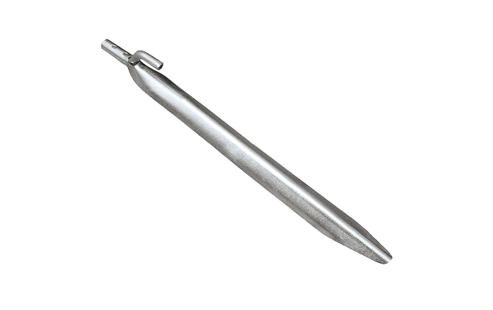 High Peak Steel V peg with hook galvanized steel