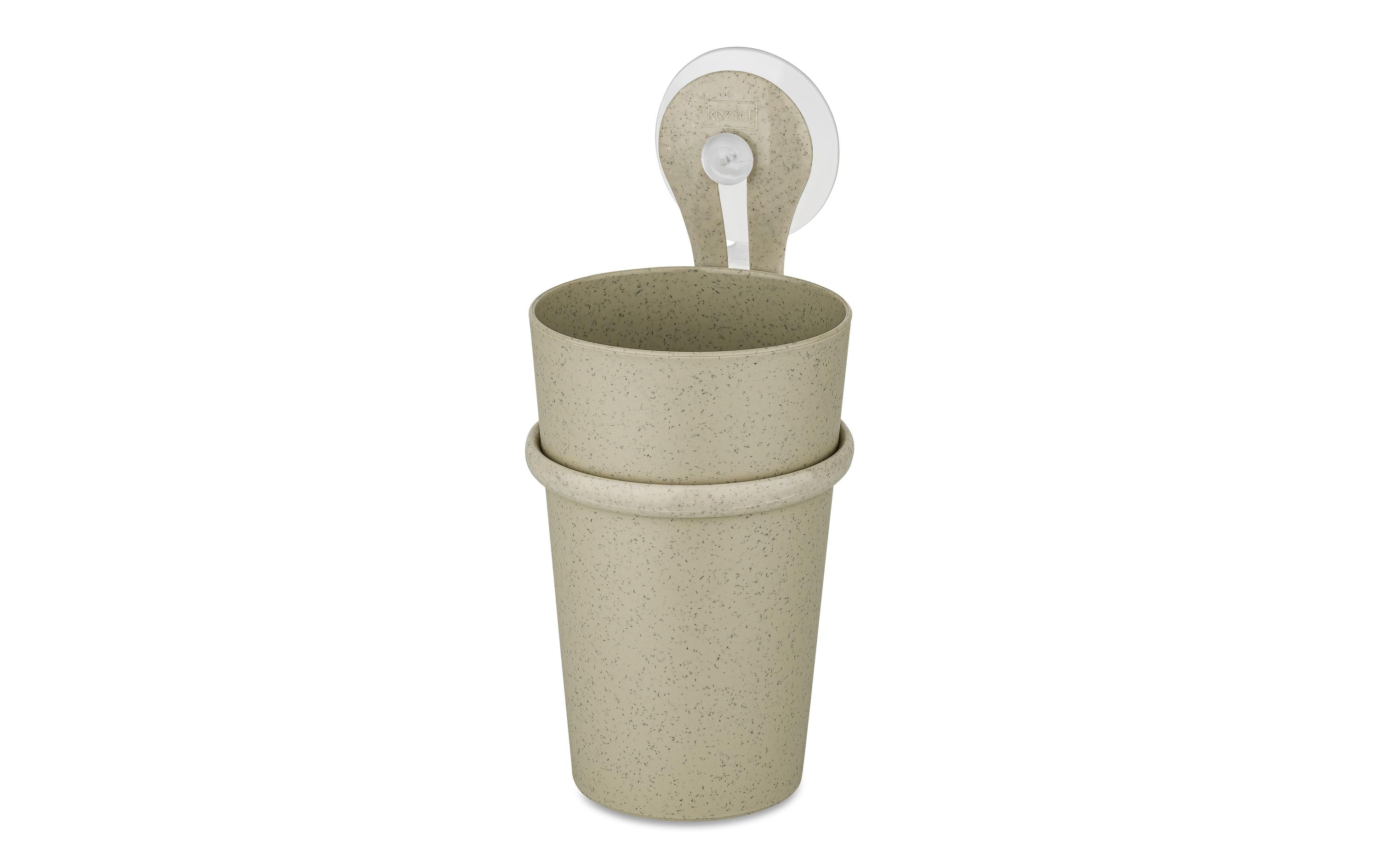 Koziol Zahnputzbecher Loop 300ml, recycled desert sand