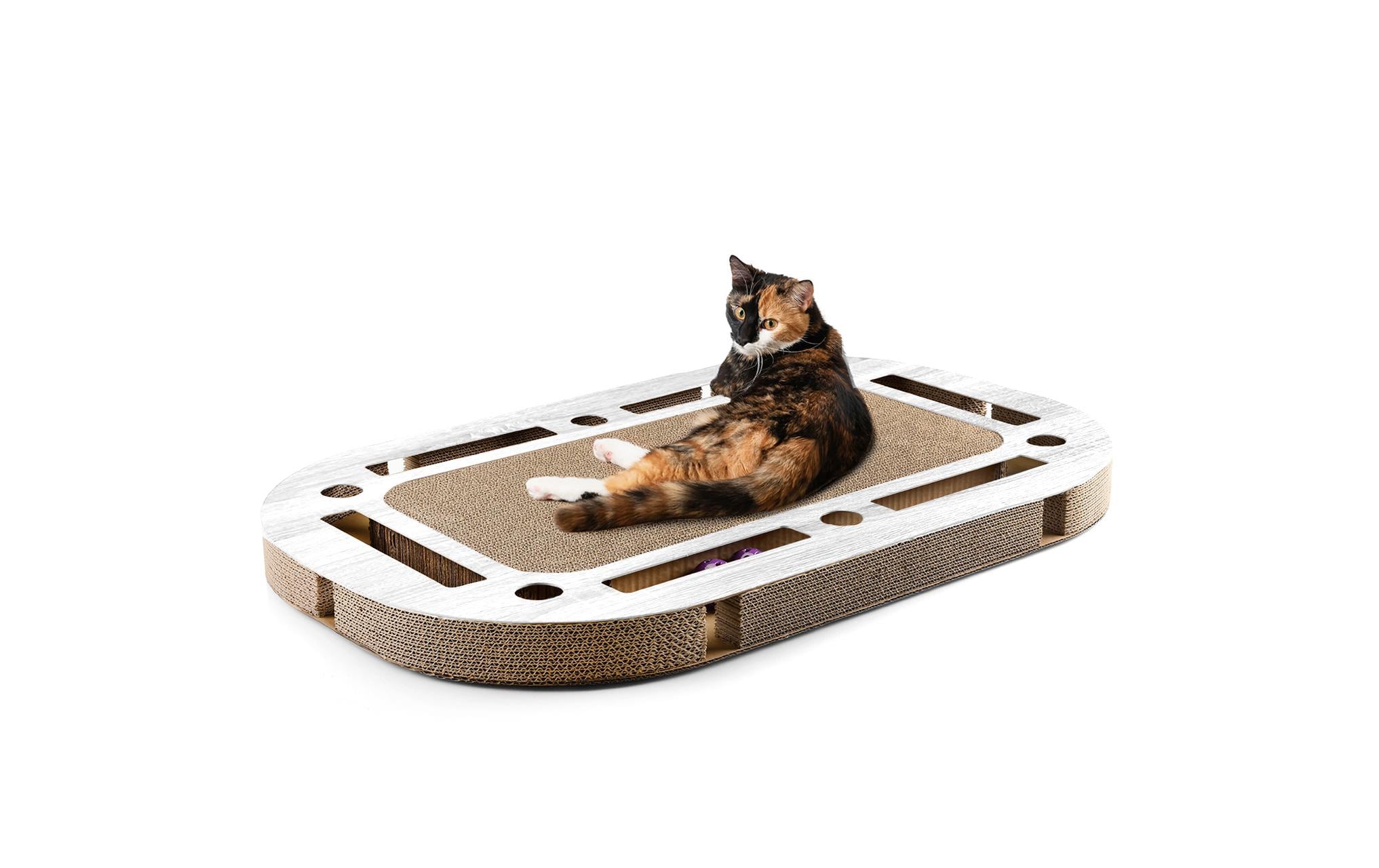 CanadianCat Katzenspielplatz Playplate hellgrau