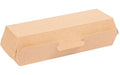 Weita Hotdogbox 232x90x63mm 50 Stück, FSC Wellkarton, -18ºC/+70ºC