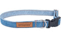 Amiplay Halsband Denim M, 15mm/20-40cm hellblau