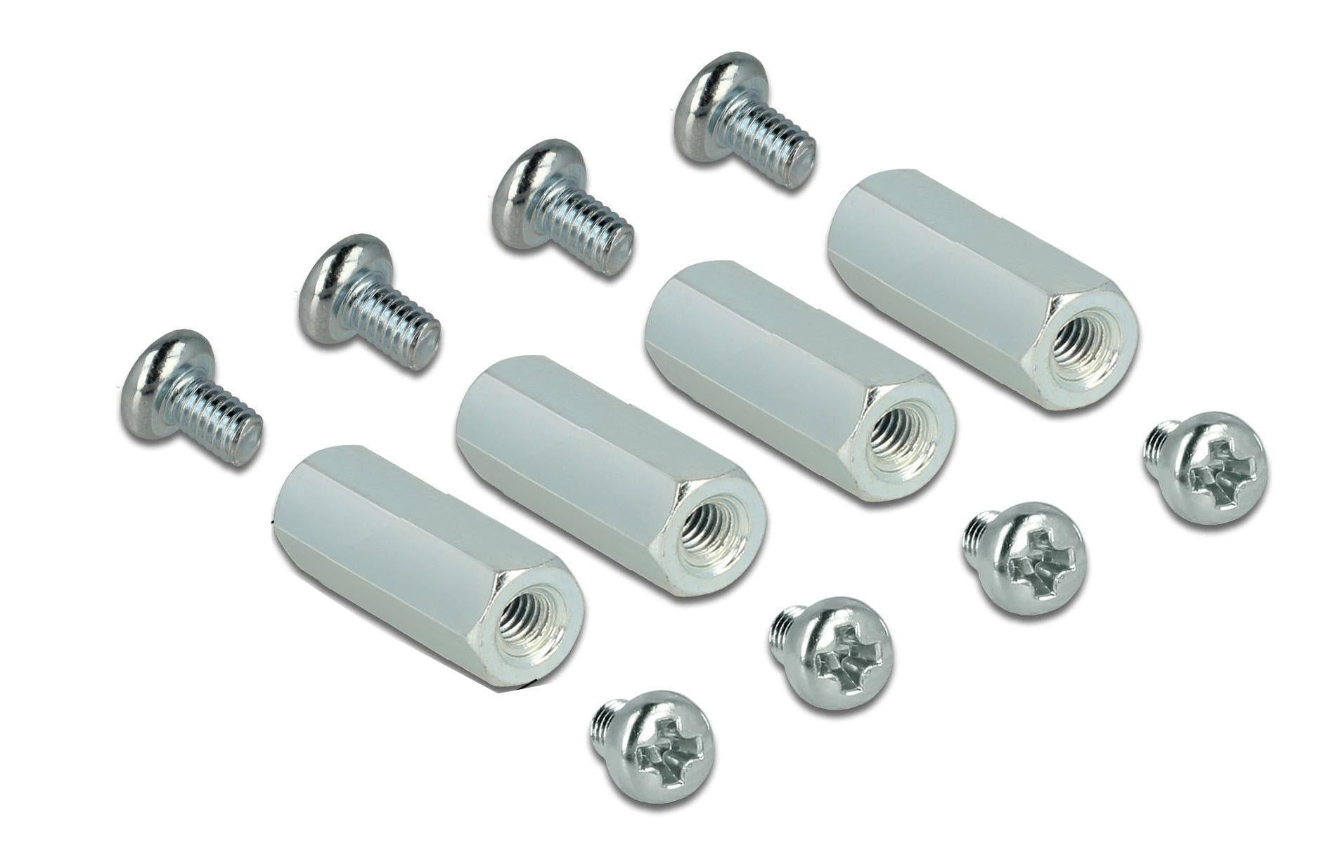Delock Montageset für Raspberry, 10mm zum Stacken von Modulen, 6-Kann Innen/Innen
