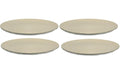 Koziol Teller Club 4er Set Ø 26cm, sand, bio-circular