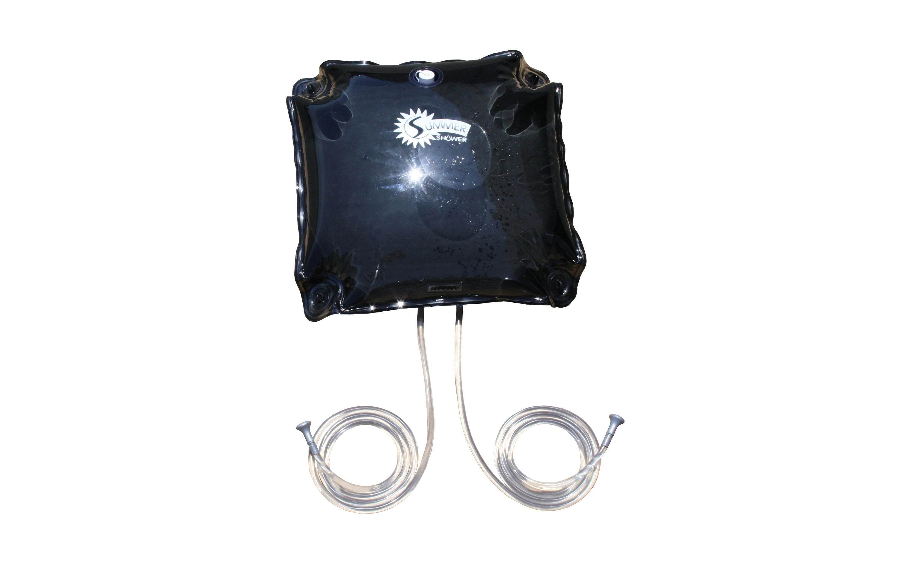 Advanced Elements Summer Shower 10 Gallon 37.9L, double Head Shower, silver/black