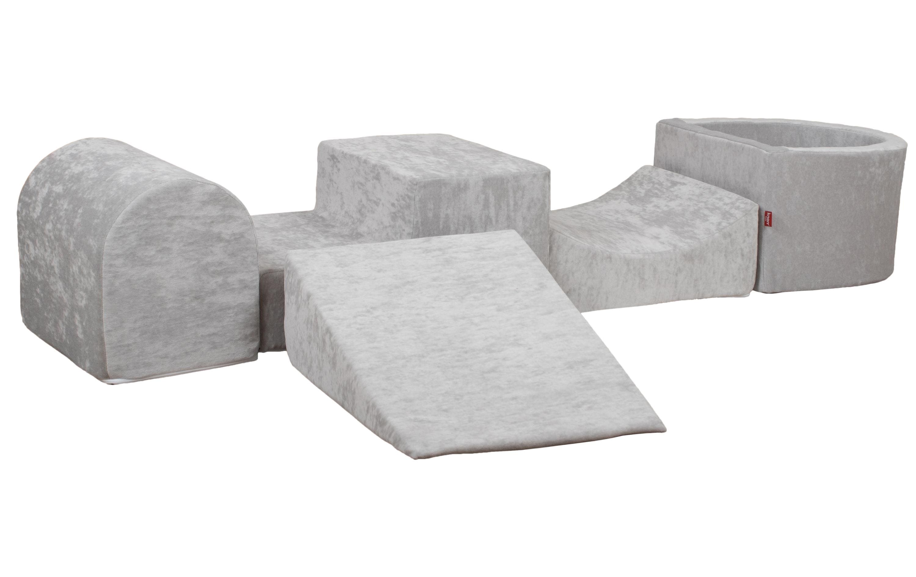 Spielblöcke soft - "Grey"