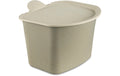 Koziol Recyclingeimer Bibo 16x20.8x22.5cm, sand, bio-circular