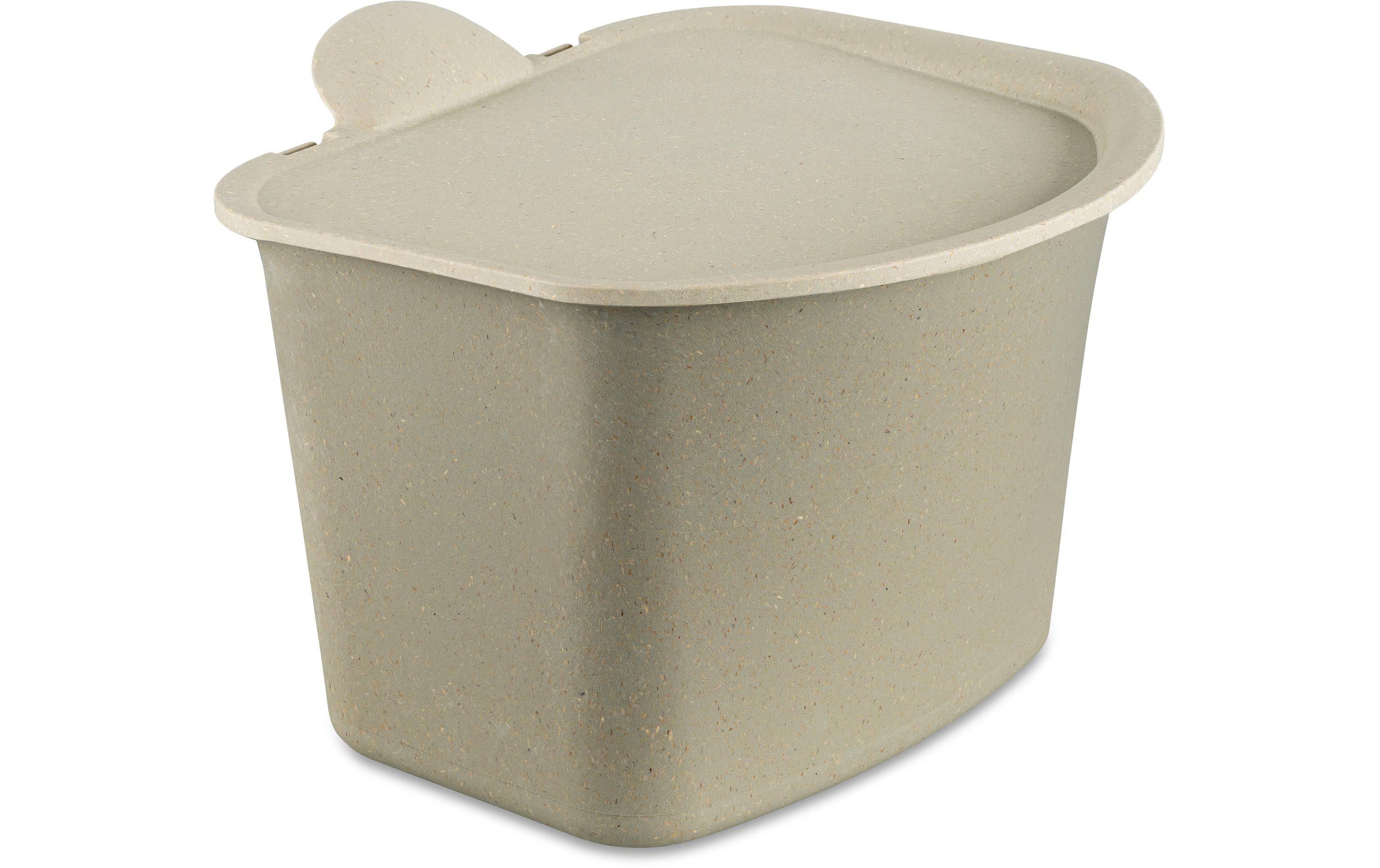 Koziol Recyclingeimer Bibo 16x20.8x22.5cm, sand, bio-circular