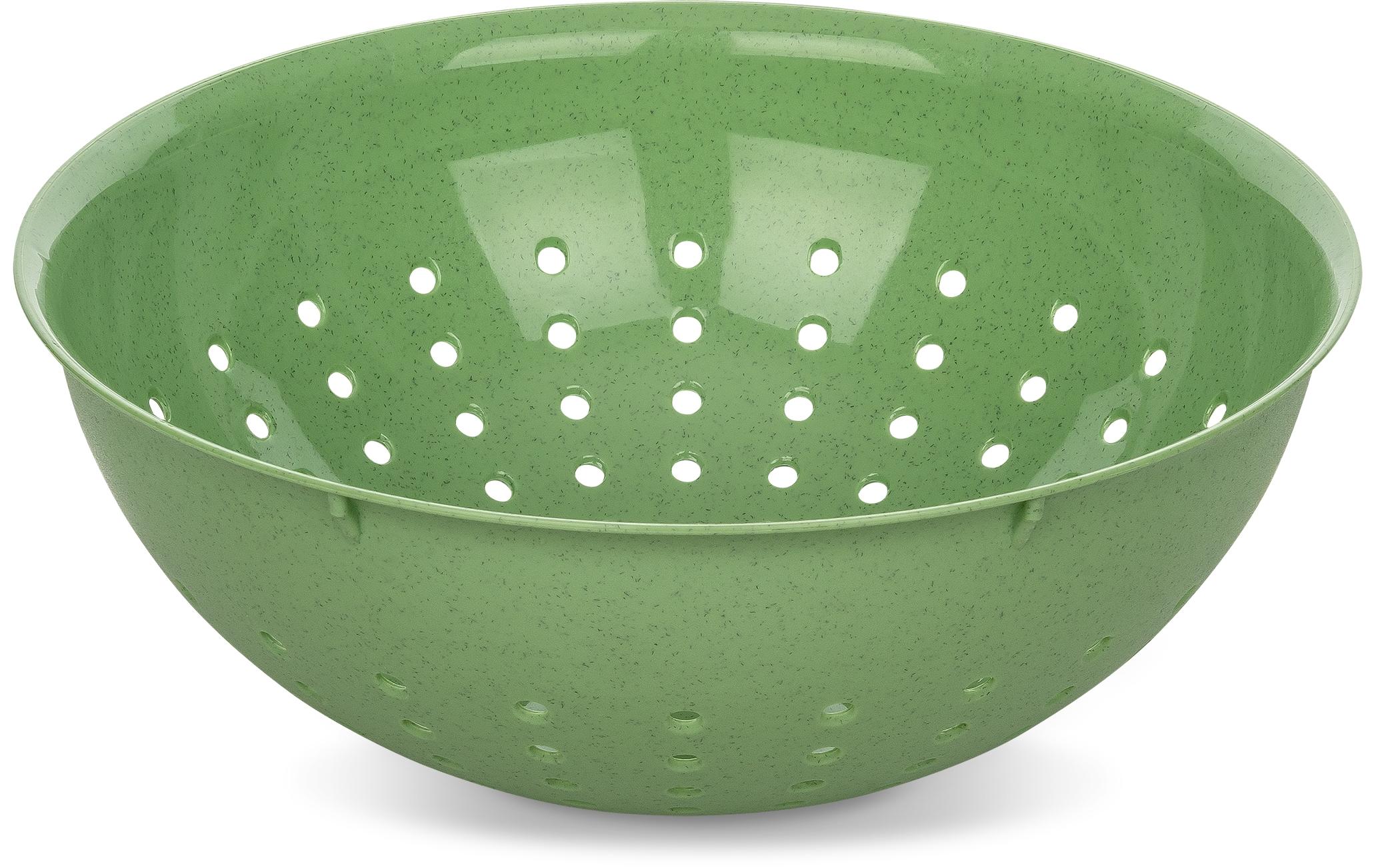 Koziol Abtropfsieb Palsby M 2l 21x21x7.8cm, grün, bio-circular